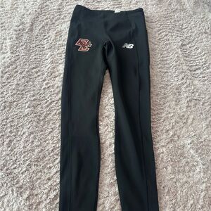 NWOT New Balance Black Boston College Leggings